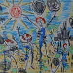 he found himself between storms and sun