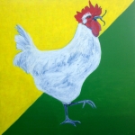 Franse kip uit de Bresse