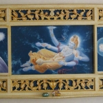 Maha visnu tijdens schepping