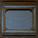 Nageschilderde achterzijde