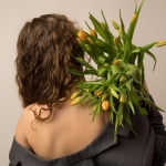 Tulpen over schouder