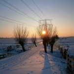 we are happy if it snows or freezes