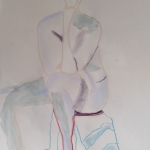 Rosebruinig pastelkrijt