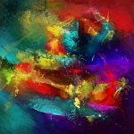 Kleurrijk Abstract