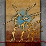 Red Linedance (d1426)