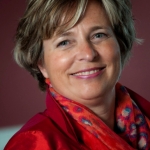 Portrait of Annemiek Jetten, former Mayor of Sluis.