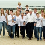 Family Portrait in the dunes of Cadzand-Bad.