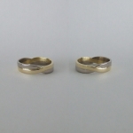 gouden ringenset constant/variant