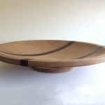 houten schaal: triptiek