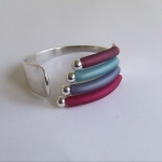 zilveren vorkarmband