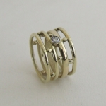 ring bolletjes en steentje