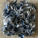 3D Flower Wall Art ‘porselein’ 02