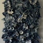 3D happy flowers in  keramiek 05