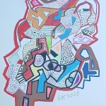 Rode constructie