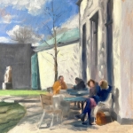 In de museumtuin