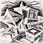 black and white drawing 04