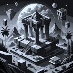 black and white drawing 03