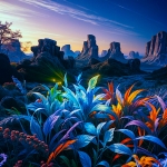  futuristic flowers 05