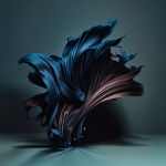 Darker shade of blue and red 00