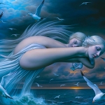 dramatic classic art seaside  00