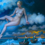 dramatic classic art seaside  02