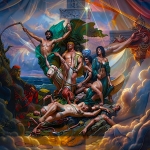 surrealistic fusion of body parts 00