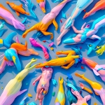 surrealistic fusion of body parts 00