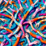 surrealistic fusion of body parts 05