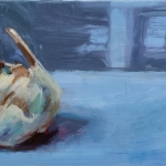 Stilleven met knoflook