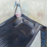 Wasbak in werkplaats