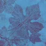 Monoprint met botanicals