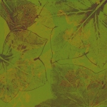 Monoprint met botanicals