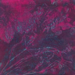 Monoprint met botanicals