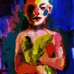 Jimmy Mendizábal - Meisje met vogel