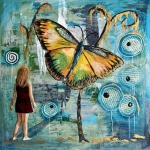 Als een vlinder