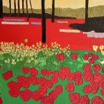 Klein keukenhof