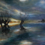 Achterhoek Hoog water bij de IJssel