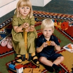Kinder dubbelportret (opdracht)