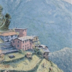 Dorp in de Apennijnen