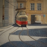 Tram 12 in Praag
