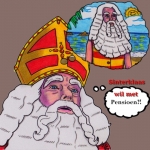 Sinterklaas wil met Pensioen