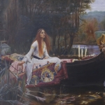 "The Lady of Shalott" naar John William Waterhouse