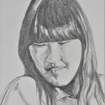 Portret Koreaanse vrouw