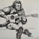 Straatmuzikant Malaga