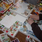 Foto's WS Strip doek