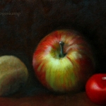 Appel kiwi en tomaat