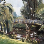 bruggetje over de Mark bij Ginneken