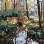 bruggetje in het Vrouwenhof