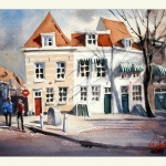 Bergen op Zoom, zie filmpje voor meer aquarellen