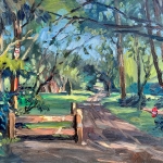 avondlicht aan de Grensstraat